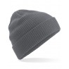Czapka zimowa z bawełny organicznej - mod. B50:Graphite Grey, 100% bawełna, One Size